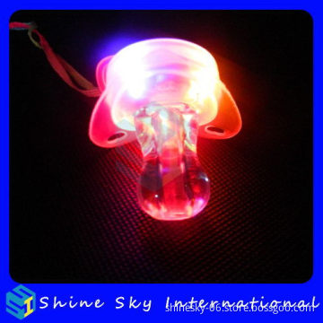 Fashionable Hot Selling Light Up Multi Color Led Pacifier